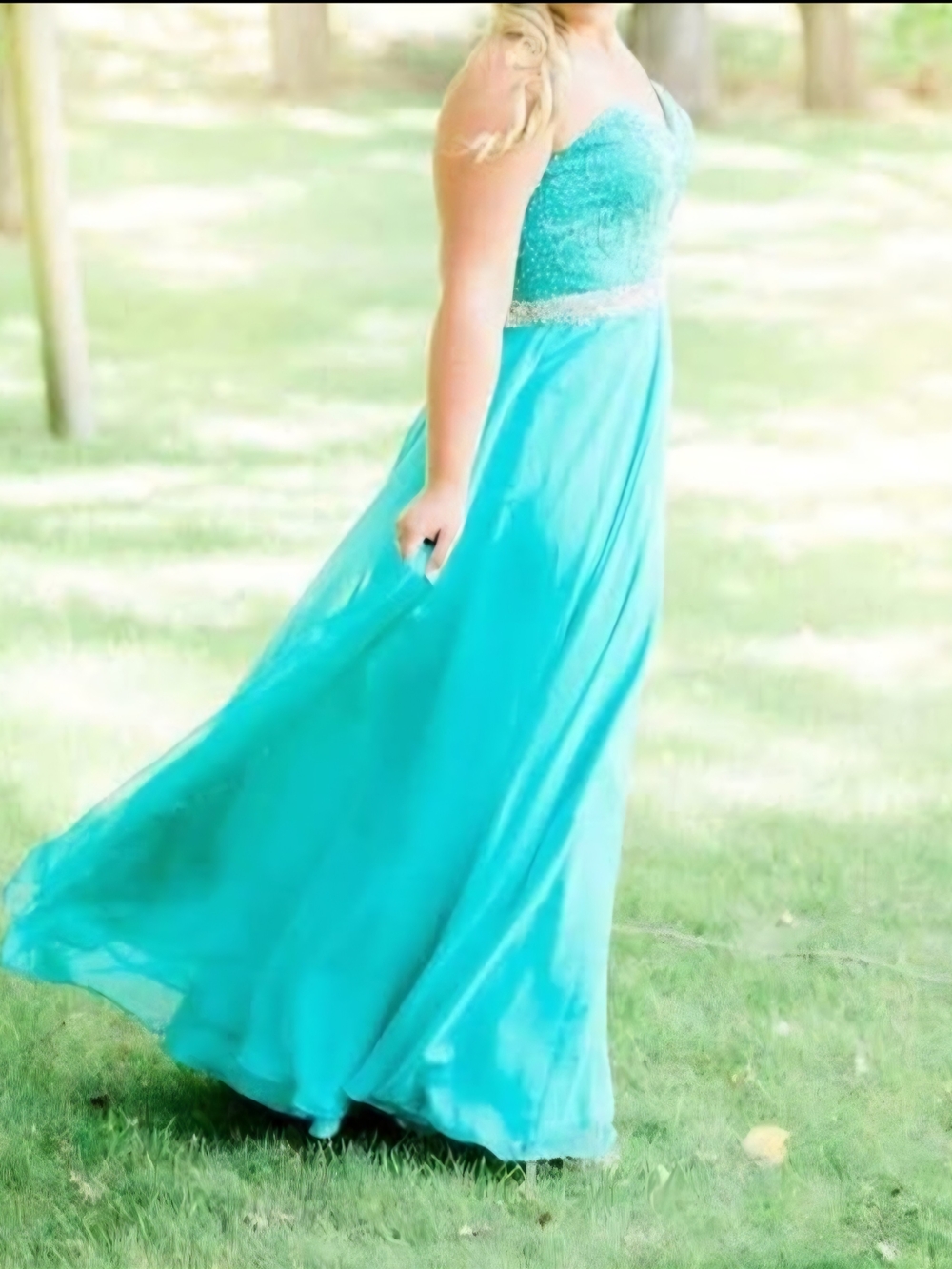Strapless Grad Dress - Picture 6 of 6